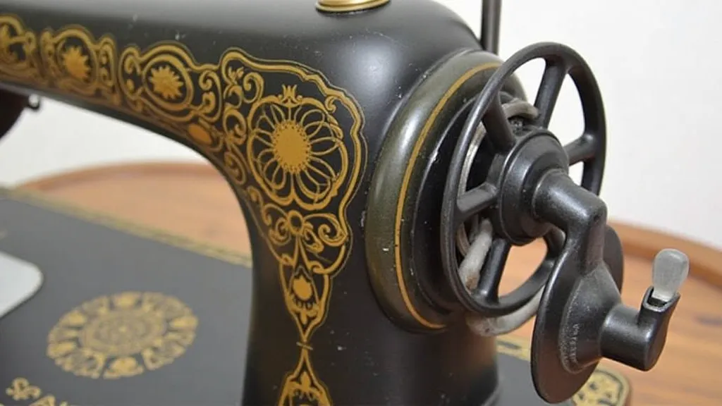 Misaligned lever on bobbin winder