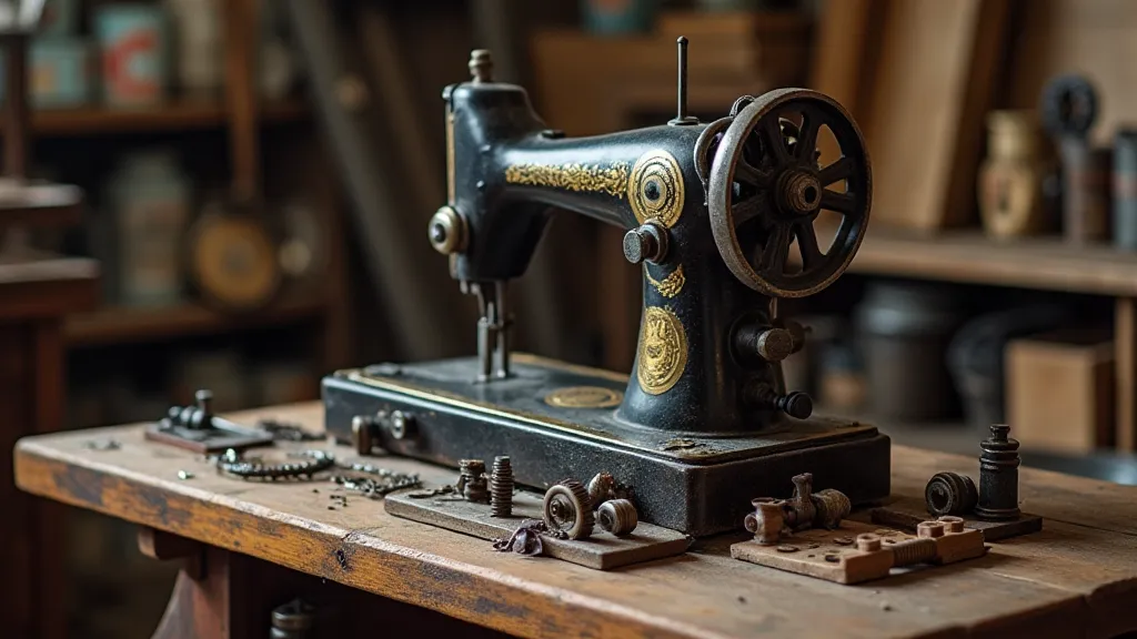 Vintage Sewing Machine Parts