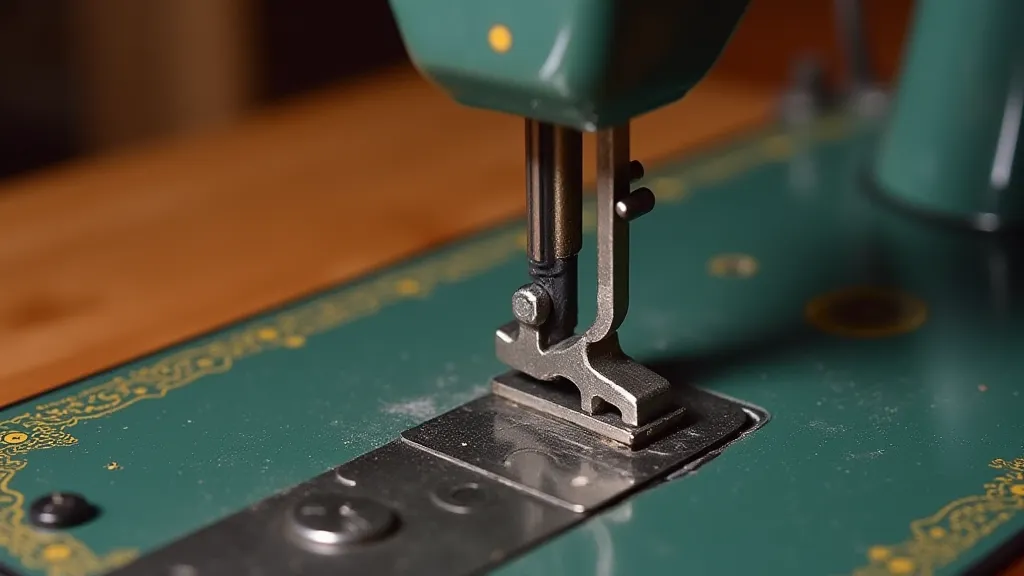 Pivot point showing wear