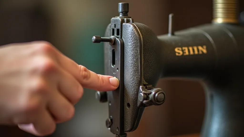 Location of serial number on machine