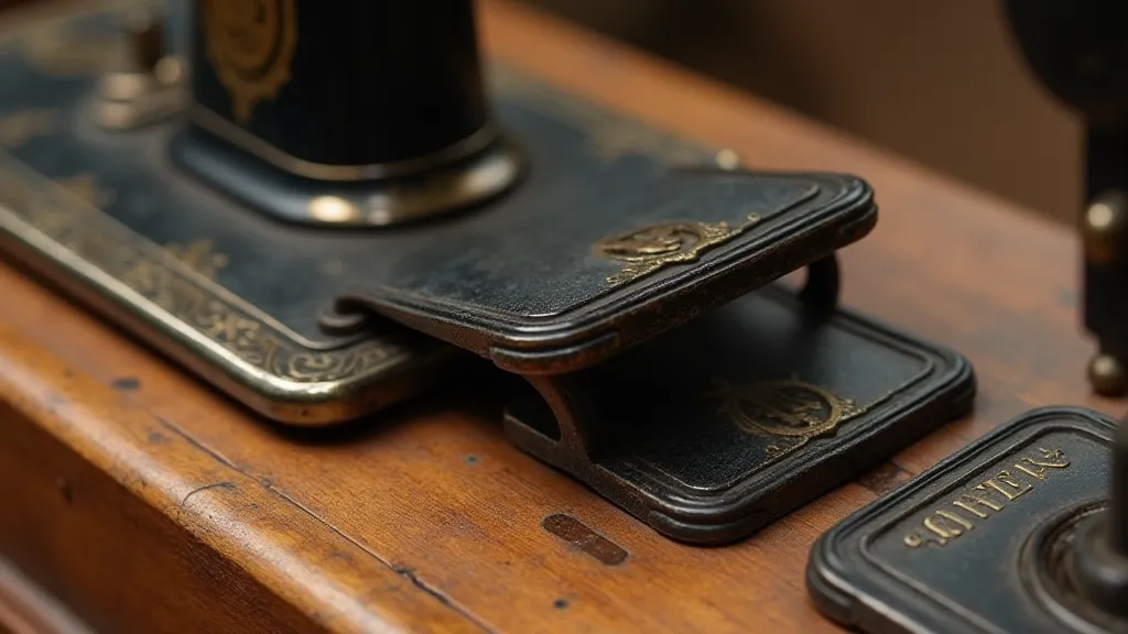 Vintage Treadle Mechanism