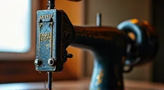 Restoring a Missing Nameplate on Your Sewing Machine